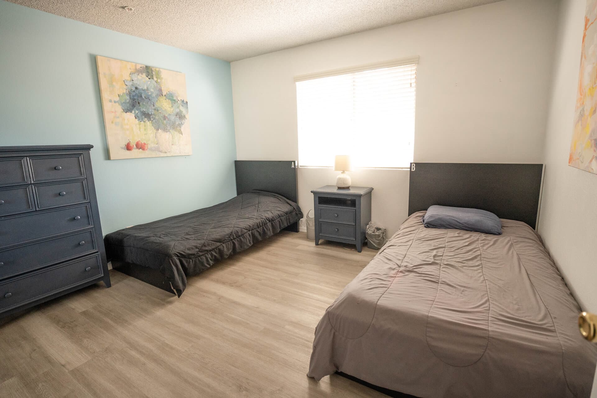 Comfortable private bedroom at Virtue Recovery Chandler